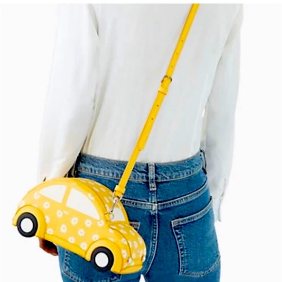 New still in plastic  retired Kate Spade beep beep bag - Picture 2 of 3